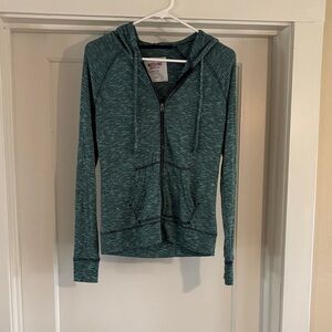 Mossimo Supply Co. Blue Zip-Up Jacket